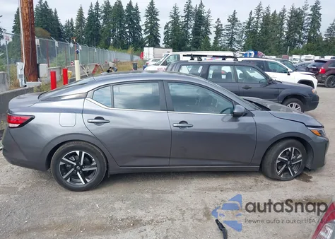 2025 Nissan Sentra Sv из США, поврежденный, VIN 3N1AB8CV9SY356432